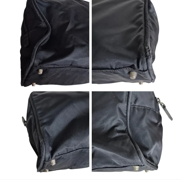 Vintage Prada Black Nylon Handbag - Picture 8 of 16